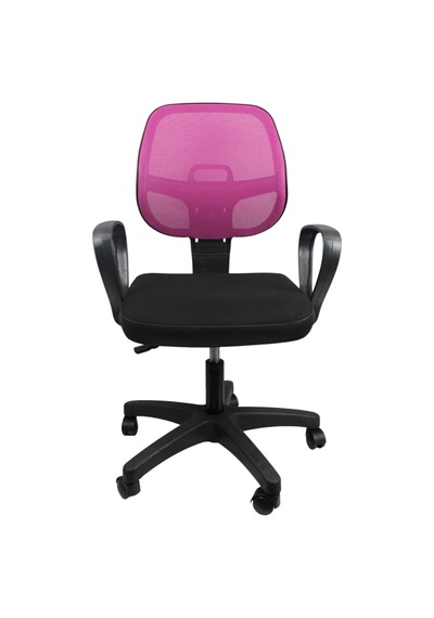 Kaya Ofis Arma Çalışma Koltuğu Ofis Sandalyesi Pembe
