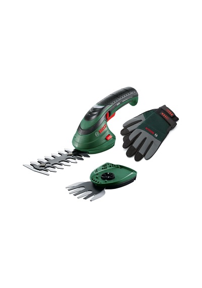 Home And Garden 060083310c Isio Batarya Çim Düzeltici Seti 3,6 Volt, Bıçak Uzunluğu 12 Cm, Bıçak Aralığı 8 Mm, Xl Bahçe Eldivenleri Dahil - Amazon Edition