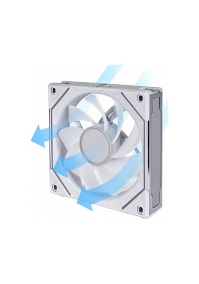 Lıan Lı Reverse Unı Fan Sl-ınfınıty 120-1 Beyaz Kasa Fanı
