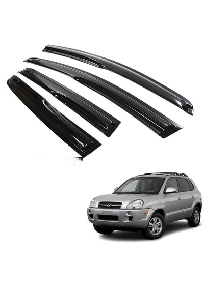 Hyundai Tucson 2005-2010 Uyumlu Mugen Tip 4 Lü Cam Rüzgarlığı