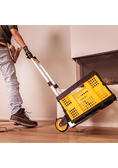 Stanley Ft509 70kg Katlanır Alüminyum El Arabası + Ft505 25kg Kat