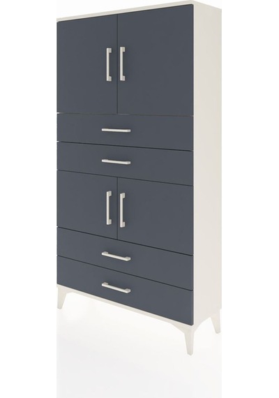 Arges Dolap 3 Raflı 4 Çekmeceli 4 Kapaklı 88x30x163 Aytaşı-an... Aytaşı Arges Dolap 3 Raflı 4 Çekmeceli 4 Kapaklı 88x30x163 Aytaşı-an... Aytaşı