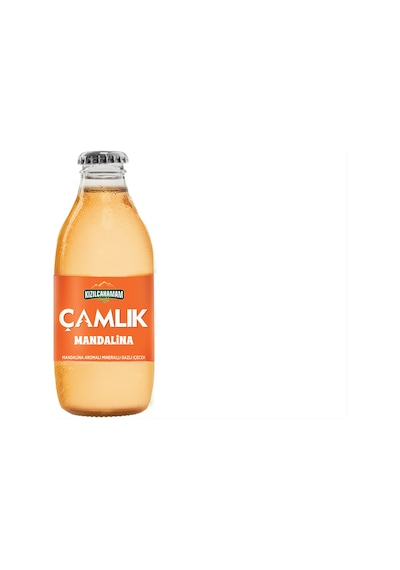 Kızılcahamam Çamlık Mandalina Aromalı Maden Suyu 200 Ml X 24 Adet