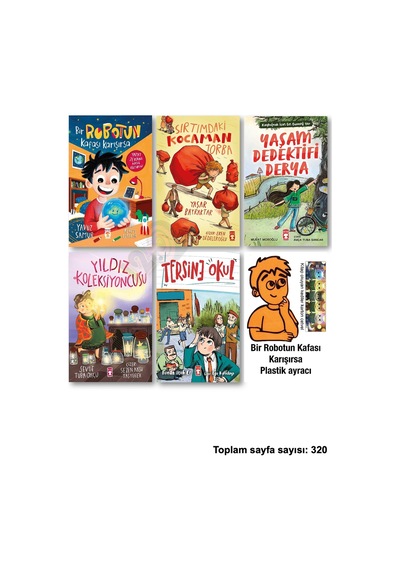 Bir Robotun Kafası Karışırsa Sırtımdaki Kocaman Torba Yaşam Dedektifi Derya Yıldız Koleksiyoncusu