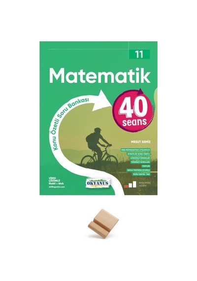 Okyanus 11. Sınıf 40 Seans Matematik + Telefon Standı