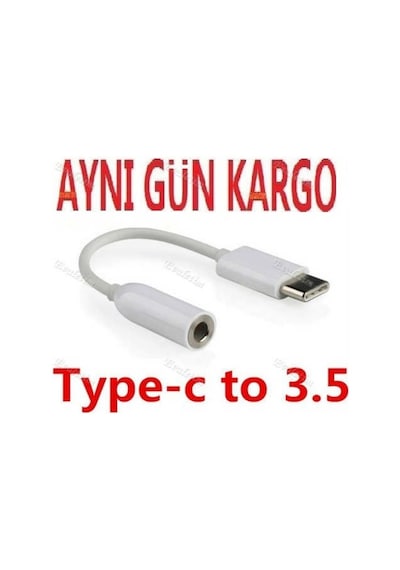 Type C To 3.5Mm Kulaklık Çevirici 4417A Dönüştürücü Adaptör Ses