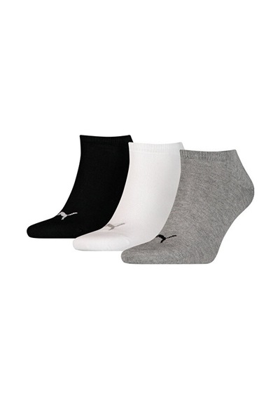 Puma Sneaker Plain 3p Çorap 3 Çift 90680715 Renkli