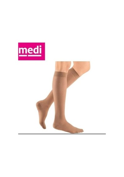 Medikaltec Mediven Medi Duomed Dizaltı / Dizaltı Varis Çorabı Bej CCL2 Standart Açık 1
