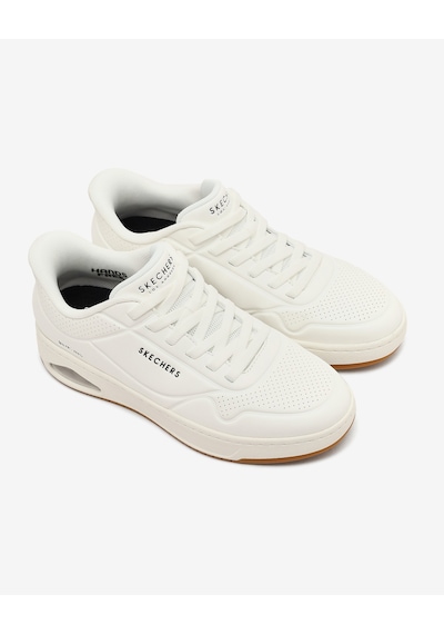 Skechers Uno Ctl Layıng Low Erkek Beyaz Sneakers 183156 Wht Beyaz