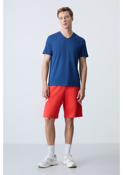 Air Jones Tommy Life Fiesta Pamuklu Kalın Yumuşak Dokulu Standart Fit Basic Erkek Şort - 81281 Kırmızı Air Jones Tommy Life Fiesta Pamuklu Kalın Yumuşak Dokulu Standart Fit Basic Erkek Şort - 81281 Kırmızı