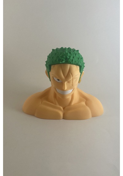 Kazanova Design Zoro Büst Figür One Piece Anime Pla Masaüstü Dekoratif Büyük Boy