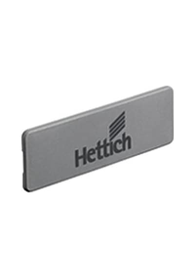 Innotech Kapak Kepi, Gri, Hettich Logolu, Plastik 5 Adet Diğer