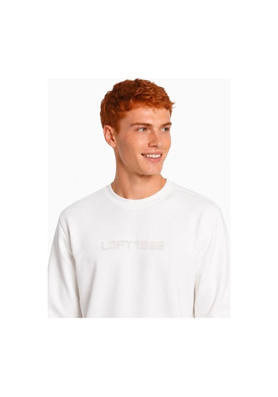 Loft Regular Fit Erkek Sweatshirt Lf2044431 Q1.v1 Beyaz