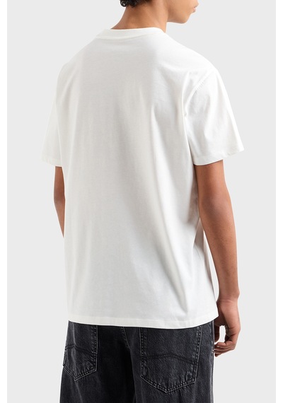 Armani Exchange Erkek T Shirt Xm002467 Af10356 U0009 Beyaz Beyaz