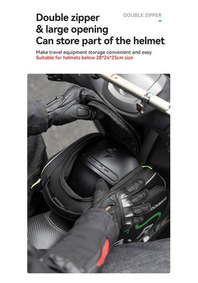 Rockbros 12lt Motosiklet Tünel, Depo Üstü Ve Kask Çantası Suya Dayanıklı Yağmur Kılıfı Hediye