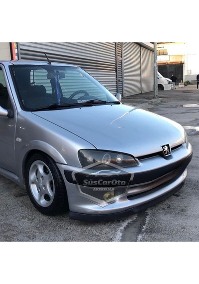Peugeot 106 1991-2004 Uyumlu Üniversal Astra H Lip Esnek Ön Lip 2 Parça Tampon Altı Dil Karlık Ön Ek 00 Şüscaroto Aksesuar