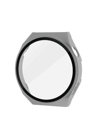 Mey Najmaddin Huawei Watch Gt2 Pro 46mm Dota Camlı Kasa Ekran Koruyucu - Gri Najmaddin