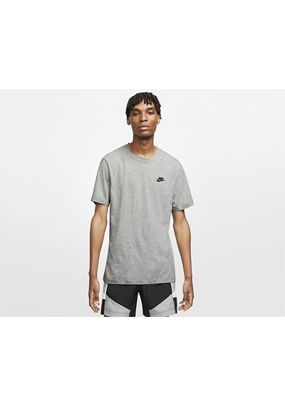Nike M Nsw Club Tee Erkek Günlük Tişört Ar4997-064 Gri Gri