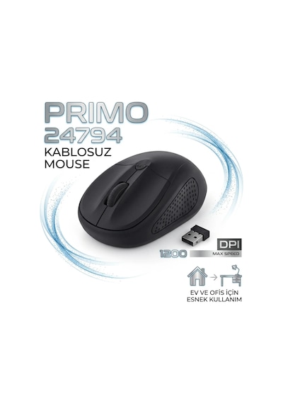 Trust 24796 Primo Wireless Optik Mouse Standart
