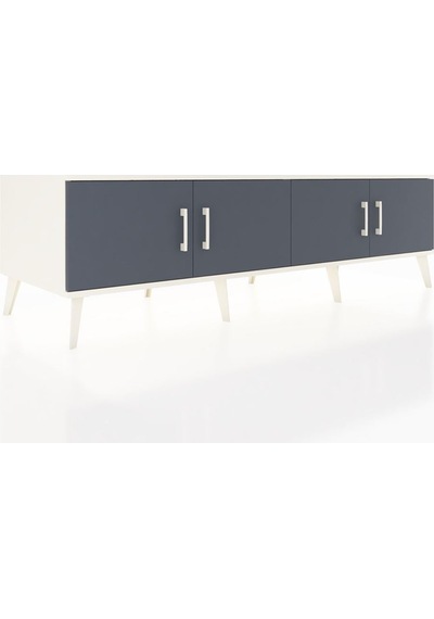 Kronos Tv Ünitesi 2 Raflı 4 Kapaklı 176x59x51 Aytaşı-antrasit/aytaşı Antrasıt/aytası Kronos Tv Ünitesi 2 Raflı 4 Kapaklı 176x59x51 Aytaşı-antrasit/aytaşı Antrasıt/aytası