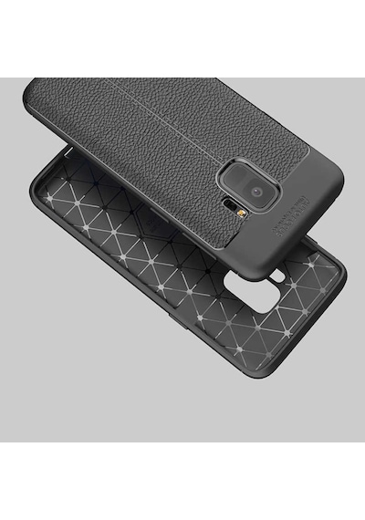 Samsung Galaxy Uyumlu S9 Kilif Deri Tarzi Niss Silikon Case 389468334