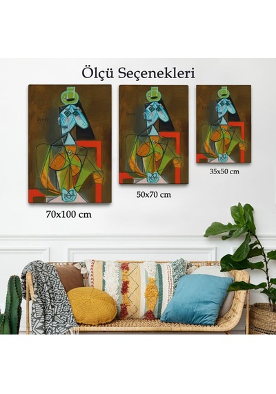 Miyrem^ Canvas Serie Pablo Picasso - Dora Maar'ın En Güzel Asil Tablosu-7297