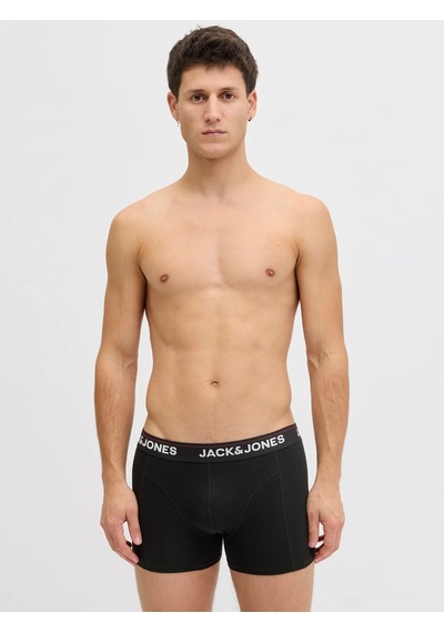 Jack & Jones Jack&jones Jactimothy Solid Trunks 3'lü Erkek Boxer 12291495 Çok Renkli