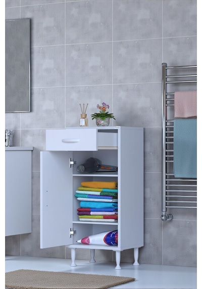 Eliusta Taha 35 Cm 3 Bölmeli Beyaz Çok Amaçlı Dolap 2 Raflı Banyo Mutfak Dolabı 35x88x32,5 Cm Düzenleyici Beyaz Eliusta Taha 35 Cm 3 Bölmeli Beyaz Çok Amaçlı Dolap 2 Raflı Banyo Mutfak Dolabı 35x88x32,5 Cm Düzenleyici Beyaz