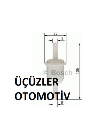 Bosch Yakıt Filtresi Benzin Filtresi
