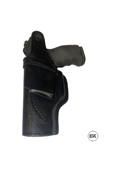 Erolav Sar-9 Ve Tp-9 Uyumlu İç-dış Taşıma Siyah Deri Silah Kılıfı Sarı - Siyah