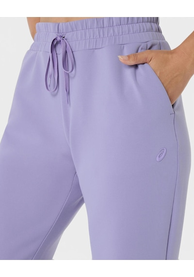 Asics Nagıno Refıned Texture Sweat Flare Pant Kadın Mor Eşofman Altı 2032d371-500