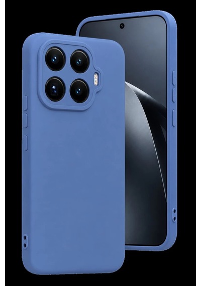 Mi 17t Nano İçi Kadife Silikon - Mavi Bz8683140947484