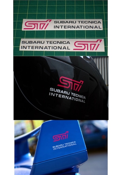 Oem Sti Subaru Sticker Paketi Sis Spolier Kapı Subaru Tecnical