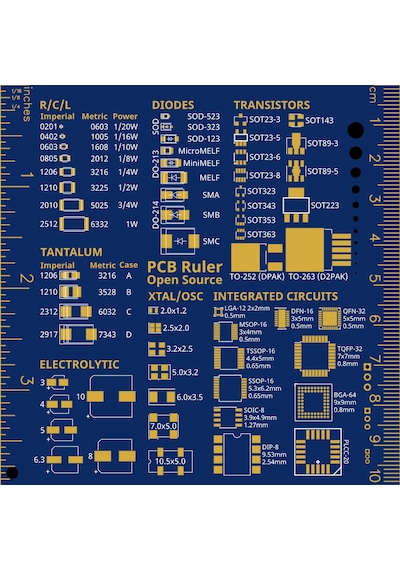 Pcb Ölçüm Ve Referans Cetveli