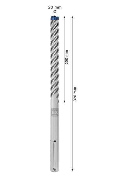 Bosch Expert 20 X 320 Mm 5 Li Yeni Sds Max-8x Delme Ucu 2608900265