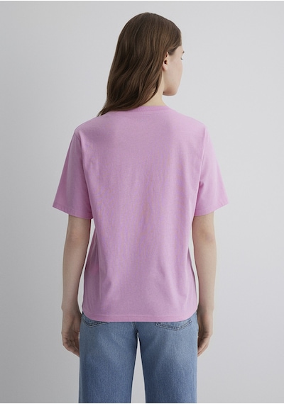 Mavi - Baskılı Pembe Tişört 1613174-70972 Pembe