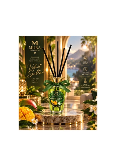 Velvet Sultan 100 Ml Çubuklu Oda Kokusu Premium Mango Çiçek Narenciye Kokulu Bambu Çubuklu Reed Diffuser 6-8 Hafta Kalıcı Lüks Ev Kokusu - 922851196 Karışık Velvet Sultan 100 Ml Çubuklu Oda Kokusu Premium Mango Çiçek Narenciye Kokulu Bambu Çubuklu Reed Diffuser 6-8 Hafta Kalıcı Lüks Ev Kokusu - 922851196 Karışık