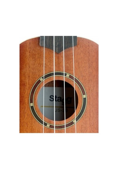 Stagg Us-30 Soprano Ukulele Mahogany+bag