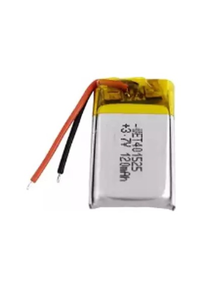 Lipo 401525 3.7 Volt 120mAh Lityum Polimer Pil
