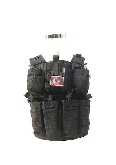 Sungu Askeri Shop Unisex Polis Hücum Yeleği Siyah Polis30032022 Siyah