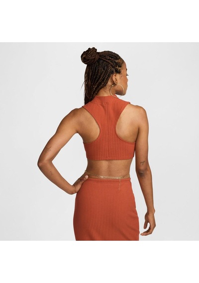 Sportswear Chill Knit Kadın Crop Turuncu T-shirt Turuncu