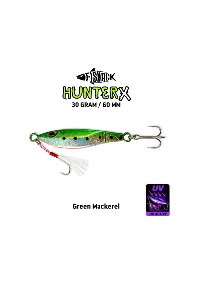 Metal Jig Yem - Fishack Hunterx - 30g 60mm - Renk Zebra Pink