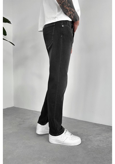 Antrasit Basic Premium Slim Fit Pantolon Antrasit