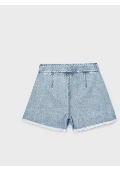 Kız Çocuk Denim Şort Etek 6903 Mavi