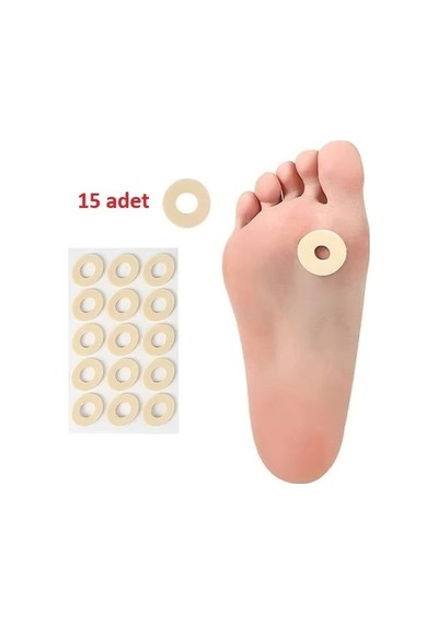 Ayak Nokta Pedi Sünger Yastık 15 Li 5324