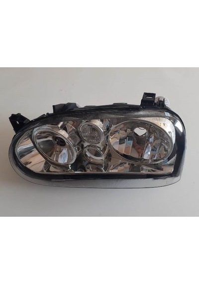 Volkswagen Golf 3 92/98 Far Lambası Sol Manuel/elektrikli/sissiz/şeffaf Cam H1/h1 Ayfar - Diğer Oto Elektrik