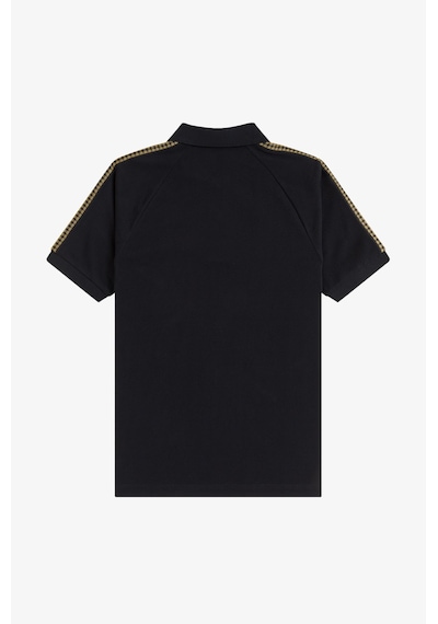Fred Perry M2304 Cross Tape Erkek Polo Tişört Siyah