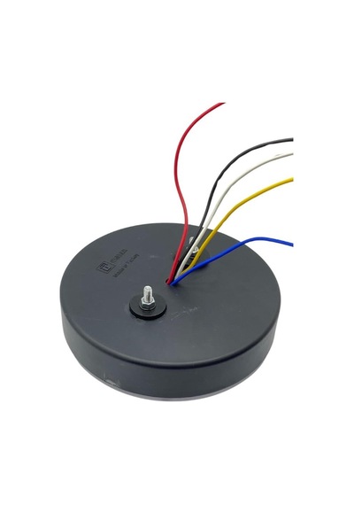 12v Stop Lambası Yuvarlak Neon Ledli 4 Fonksiyonlu Kırmızı-beyaz 140 35 Mm