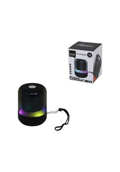 Kavanoz Modeli - Mika Gövde Bluetooth Wireless Mini Hoparlör Speaker Usb Şarjlı - Işıklı 5w Pl-4445 5131
