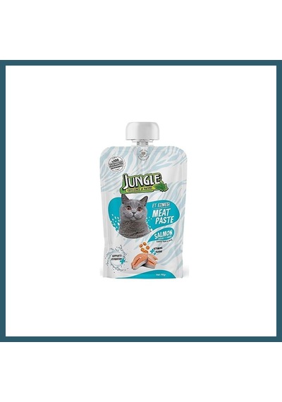 Jungle Kedi Ezme Mama Somonlu 90gr 1 Adet Ob